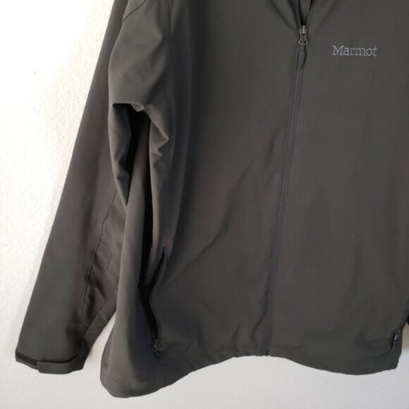Marmot Gray Men's Full Zip Jacket size XXL - Picture 3 of 14